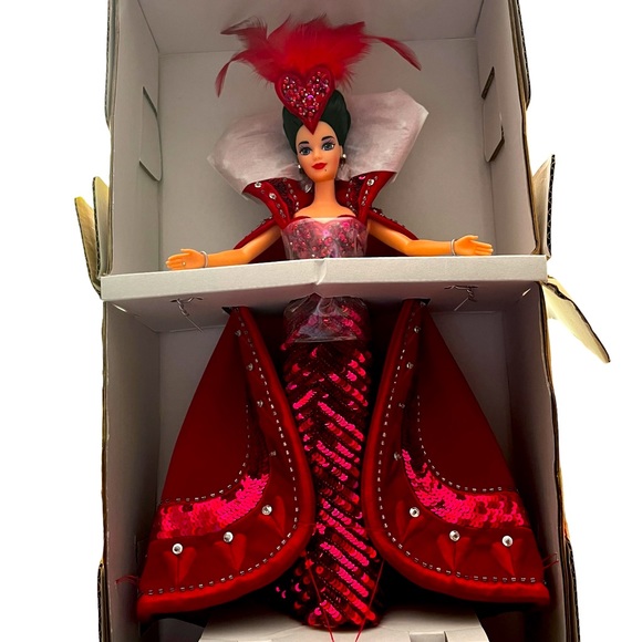 Bob Mackie Queen Of Hearts 1994 Barbie Doll